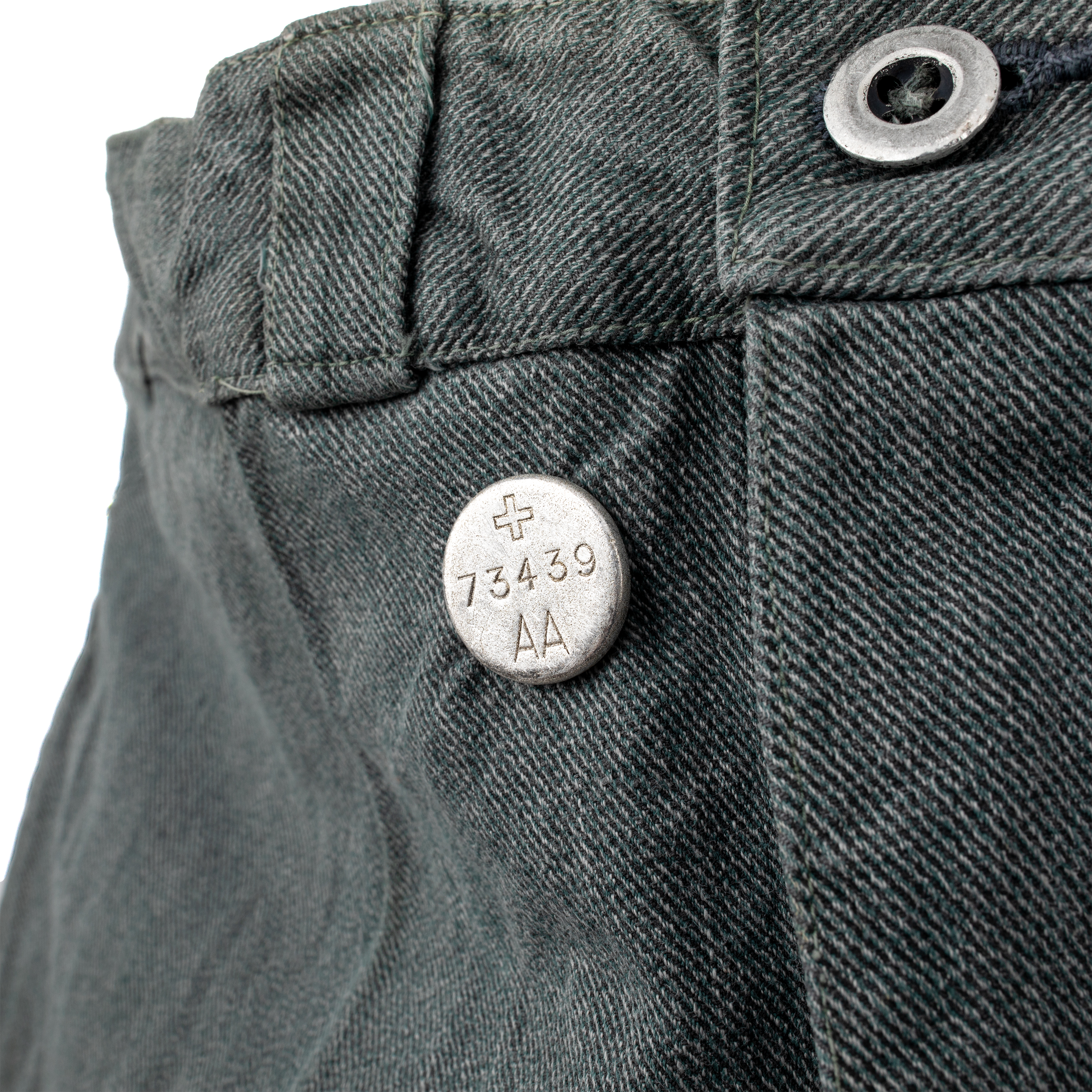【DISCERNMENT】Snake flap button denim pants DISCERNMENT】Snake flap button denim pants Spick and Span